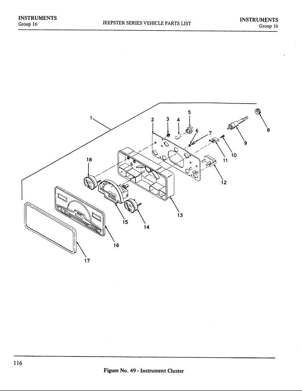 instrument cluster harness jeep commando wiring wiring diagrams
